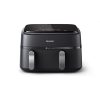Philips DualBasket NA351/00 fekete 9 L forrólevegős sütő