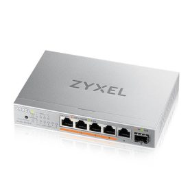   ZyXEL XMG-105HP 5x2.5GbE Multi-Gig PoE++ LAN (70W) 1xSFP+ nem menedzselhető PoE switch