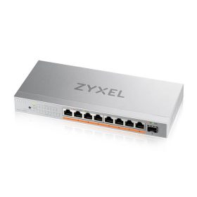   ZyXEL XMG-108HP 8x2.5GbE Multi-Gig PoE++ LAN (100W) 1xSFP+ nem menedzselhető PoE switch