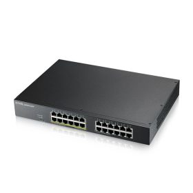   ZyXEL GS1915-24EP 12x GbE LAN + 12x GbE PoE LAN port (130W) Smart menedzselhető PoE switch