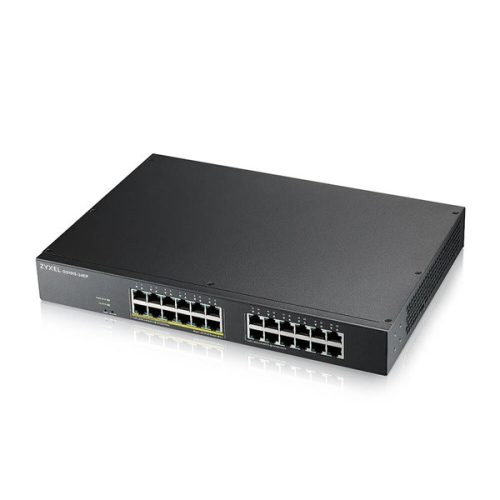 ZyXEL GS1915-24EP 12x GbE LAN + 12x GbE PoE LAN port (130W) Smart menedzselhető PoE switch