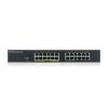 ZyXEL GS1915-24EP 12x GbE LAN + 12x GbE PoE LAN port (130W) Smart menedzselhető PoE switch