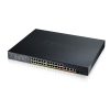 ZyXEL XMG1930-30HP 24x2.5GbE Multi-Gig PoE+ LAN (700W) 4x10GbE RJ45 2xSFP+ port L2 Smart menedzselhető PoE switch