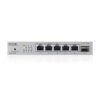 ZyXEL XMG-105 5x2.5GbE Multi-Gig LAN 1x10G SFP+ nem menedzselhető switch