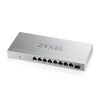 ZyXEL XMG-108 8x2.5GbE Multi-Gig LAN 1x10G SFP+ nem menedzselhető switch