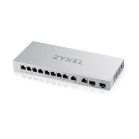   Zyxel XGS1010-12 v2 8xGbE LAN 2x2.5GbE Multi-Gig LAN 2xSFP+ port nem menedzselhető switch