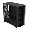 ASUS A23 PLUS fekete (táp nélküli) ablakos mATX ház