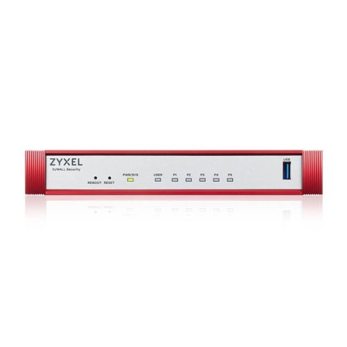 ZyXEL USGFLEX50H 5xGbE LAN/DMZ 1xUSB port Tűzfal + 1 év Gold Security Pack