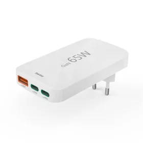 Hama 00201976 65W USB/USB-C fehér hálózati töltő