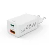 Hama 00201993 45W GAN PD QC USB/USB-C fehér hálózati töltő