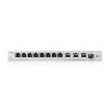 ZyXEL XGS1250-12 v2 8xGbE LAN 3x10GbE Multi-Gig LAN 1x SFP+ port web menedzselhető switch