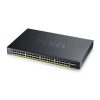 ZyXEL XGS1935-52HP 48xGbE PoE LAN (375W) 4xSFP+ port Lite-L3 smart menedzselhető PoE switch
