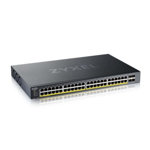 ZyXEL XGS1935-52HP 48xGbE PoE LAN (375W) 4xSFP+ port Lite-L3 smart menedzselhető PoE switch