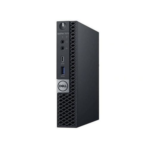 Dell OptiPlex 7070 micro/i3-9100T/16GB/256GB SSD/Win Pro COA/fekete asztali számítógép