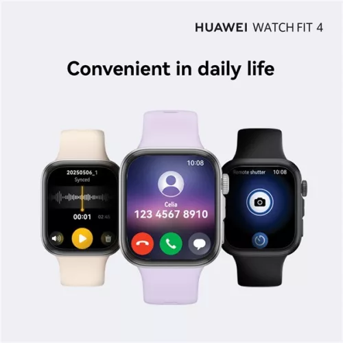 Huawei Watch Fit 4 fekete okosóra