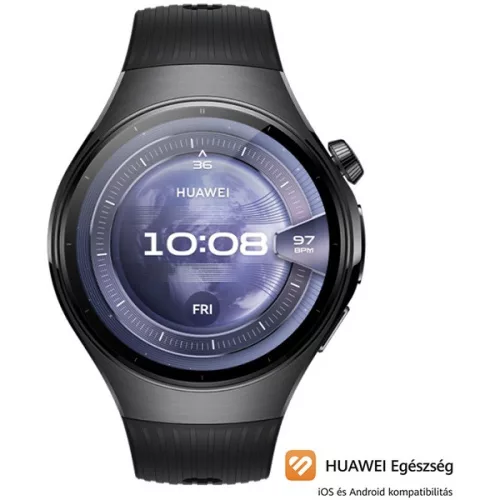 Huawei Watch 5 (46mm) fekete okosóra