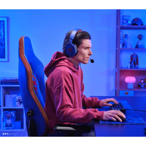 Trust 25739 GXT492SM Carus Superman multiplatform vezetékes gamer headset