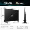 Hisense 40" 40A5Q Full HD Smart QLED TV