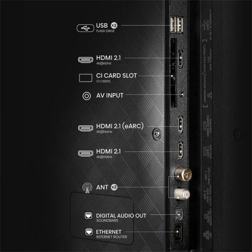 Hisense 50" 50E7QPRO 4K UHD Smart QLED TV