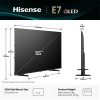 Hisense 55" 55E7Q 4K UHD Smart QLED TV