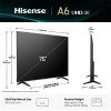 Hisense 75" 75A6Q 4K UHD Smart LED TV
