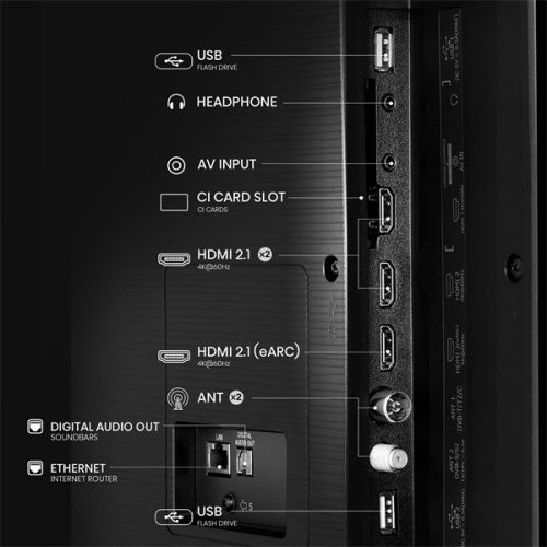 Hisense 75" 75E7Q 4K UHD Smart QLED TV