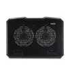 Hama 00126806 BLACK METAL fekete notebook hűtő