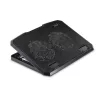 Hama 00126806 BLACK METAL fekete notebook hűtő