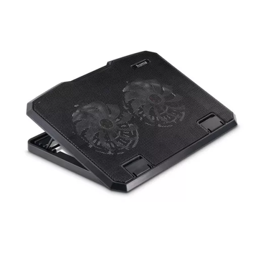 Hama 00126806 BLACK METAL fekete notebook hűtő