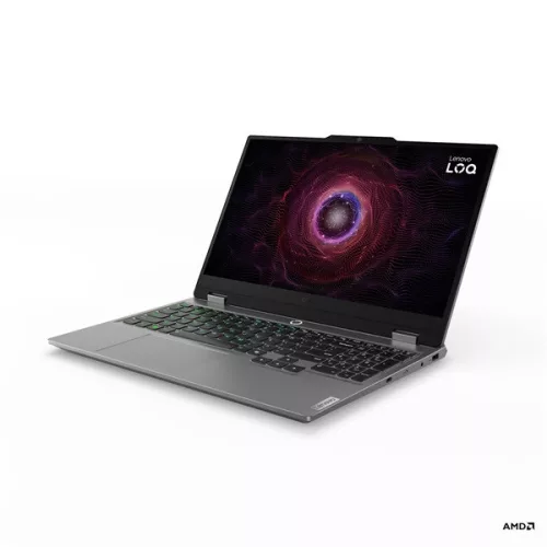 Lenovo LOQ 15ARP9 15,6"FHD/AMD Ryzen 5 7235HS/24GB/512GB/RTX 3050 6GB/FreeDOS/szürke laptop