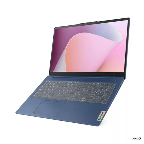 Lenovo IdeaPad Slim 3 15ABR8 15,6"FHD/AMD Ryzen 7 5825U/16GB/1TB/Int.VGA/FreeDOS/kék laptop