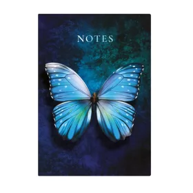   Kalendart 404 Notes found C167N A5 Butterfly Blue élfestett jegyzetfüzet