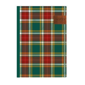   Kalendart 404 Notes found C167N A5 Scottish Green élfestett jegyzetfüzet