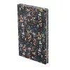 Kalendart 404 Notes found C167N A5 Flowers Black élfestett jegyzetfüzet