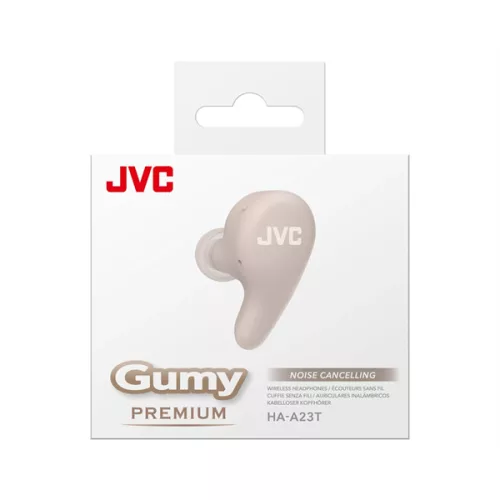 JVC HA-A23T-T True Wireless Bluetooth zajszűrős barna fülhallgató