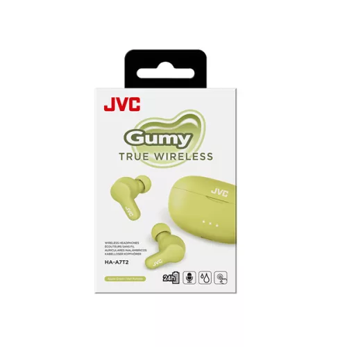 JVC HA-A7T2-G True Wireless Bluetooth zöld fülhallgató