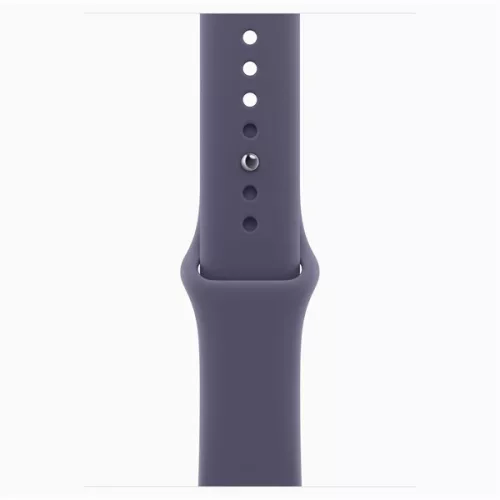 Apple Watch S11 GPS-es (46mm) ezüst alumínium tok, ködös lila S/M sportszíjas okosóra