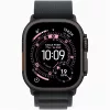 Apple Watch Ultra 3 Cellular (49mm) fekete titánium tok, fekete L alpesi pánt okosóra