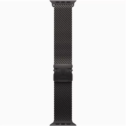 Apple Watch Ultra 3 Cellular (49mm) fekete titánium tok, fekete L milánói szíjas okosóra