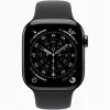 Apple Watch S11 Cellular (42mm) palaszürke titánium tok, fekete M/L sportszíjas okosóra