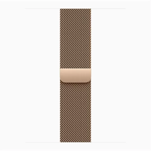 Apple Watch S11 Cellular (42mm) arany titánium tok, arany milánói szíjas okosóra