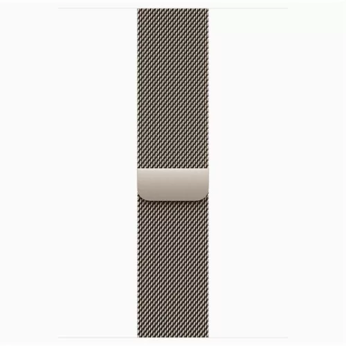 Apple Watch S11 Cellular (46mm) natúr titánium tok, natúr M/L milánói szíjas okosóra