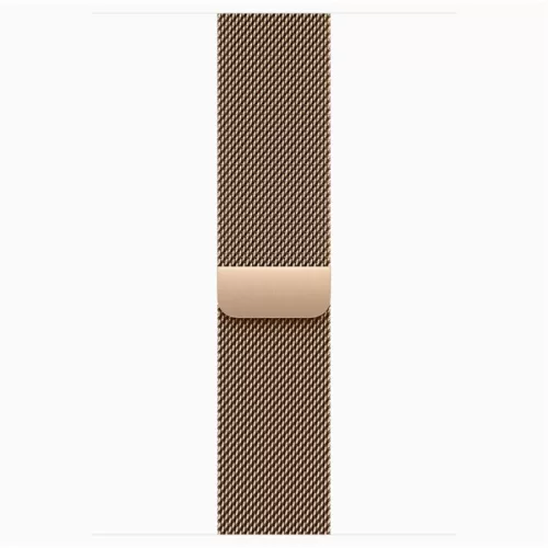 Apple Watch S11 Cellular (46mm) arany titánium tok, arany S/M milánói szíjas okosóra