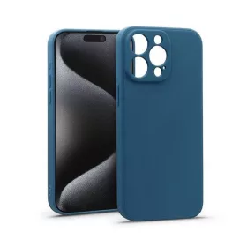   Haffner HF213182 Apple iPhone 15 Pro Max kék Matt szilikon tok