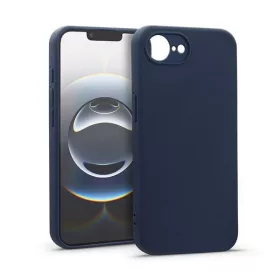 Haffner HF382130 Apple iPhone 16e kék Matt szilikon tok