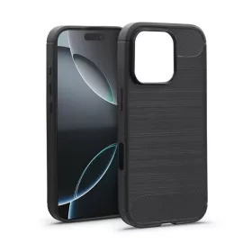   Haffner HF304316 Apple iPhone 16 Pro Max Carbon fekete szilikon tok