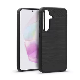   Haffner HF271748 Samsung SM-A356 Galaxy A35 5G Carbon fekete szilikon tok
