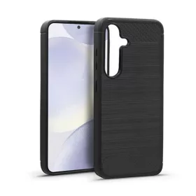   Haffner HF233043 Samsung SM-S926 Galaxy S24+ Carbon fekete szilikon tok