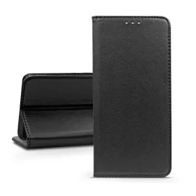   Haffner HF277849 Xiaomi Redmi Note 13 Pro 4G Smart Magneto Book Flip fekete oldalra nyíló tok