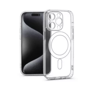   Haffner HF229138 Apple iPhone 15 Pro Clear Mag Cover kameravédős átlátszó szilikon tok